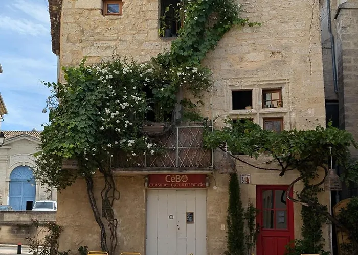 De Charme Au Coeur D'uzes 아파트 *